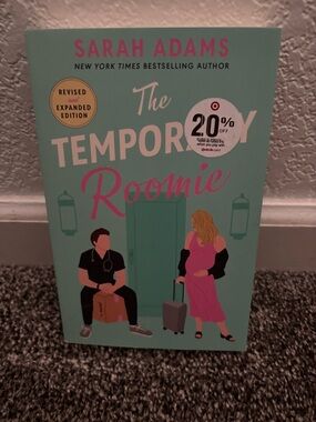 Sarah Adams The Temporary Roomie - Mint & Pink Paperback